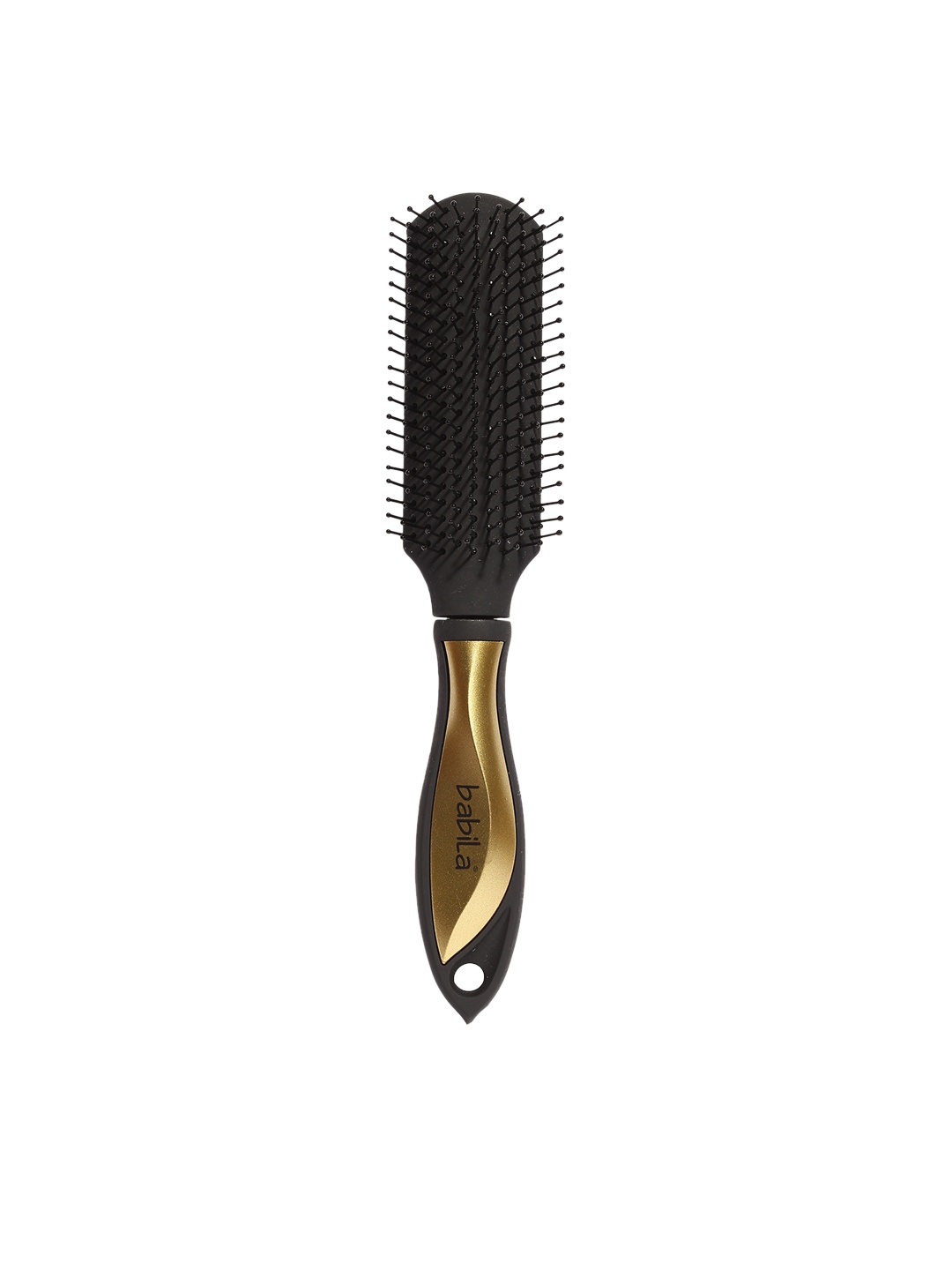 Babila Women Flat Hair Brush HB-V11, Black