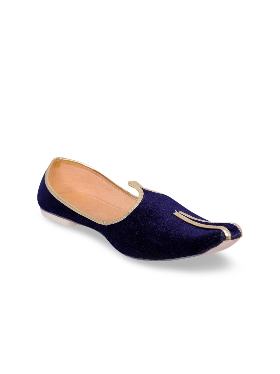 PANAHI Men Blue Mojaris