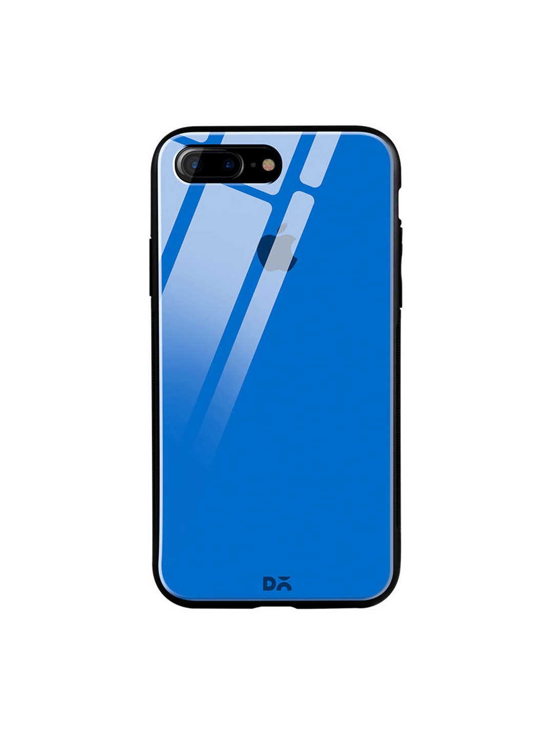 DailyObjects Blue iPhone 7 Plus Glass Case Cover
