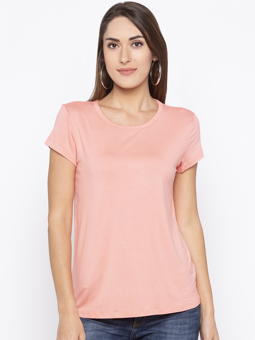 Globus Women Pink Solid Top