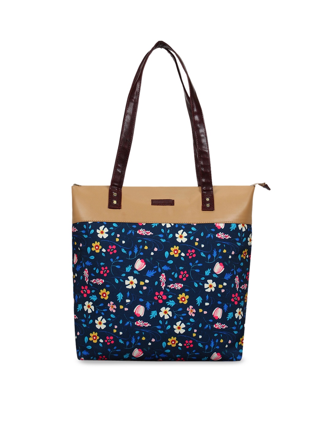 Lychee bags Blue Printed Shoulder Bag
