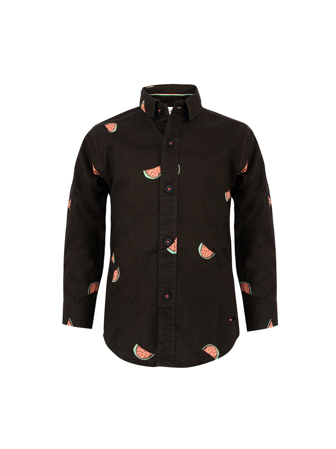 TALES & STORIES Boys Brown & Pink Regular Fit Printed Casual Shirt 
TALES & STORIES Boys Brown & Pink Regular Fit Printed Casual Shirt