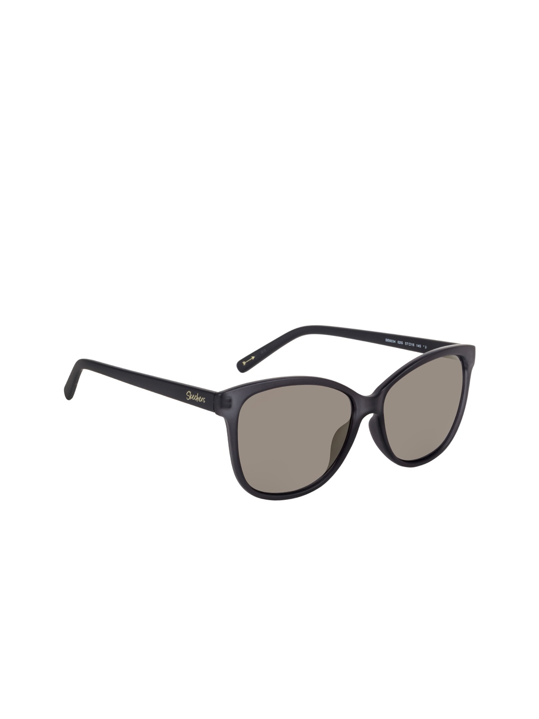 Skechers Women Cateye Sunglasses SE6034 57 02G, Brown