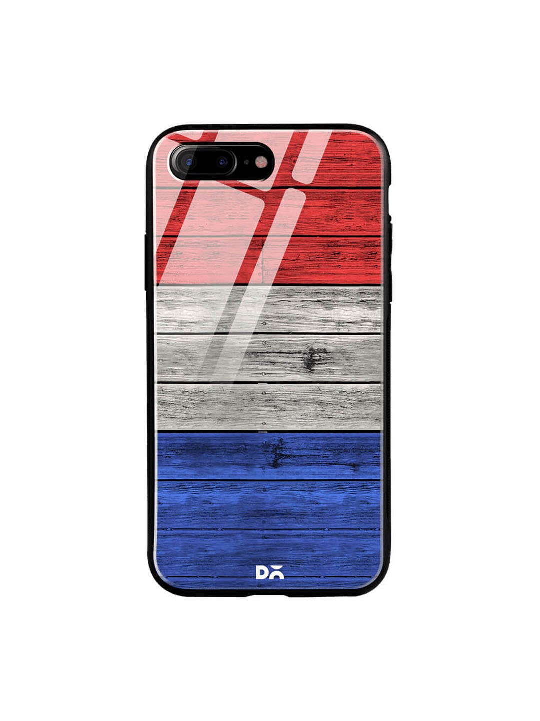 DailyObjects Multicoloured iPhone 7 Plus Glass Case Cover, Multi