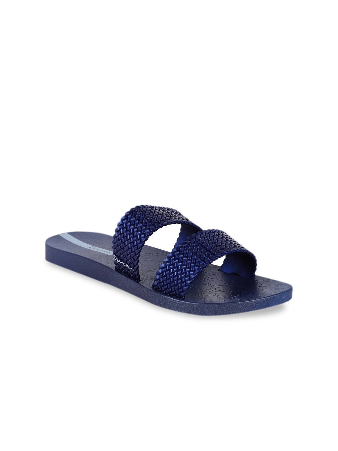 iPanema Women Blue Self Design Sliders