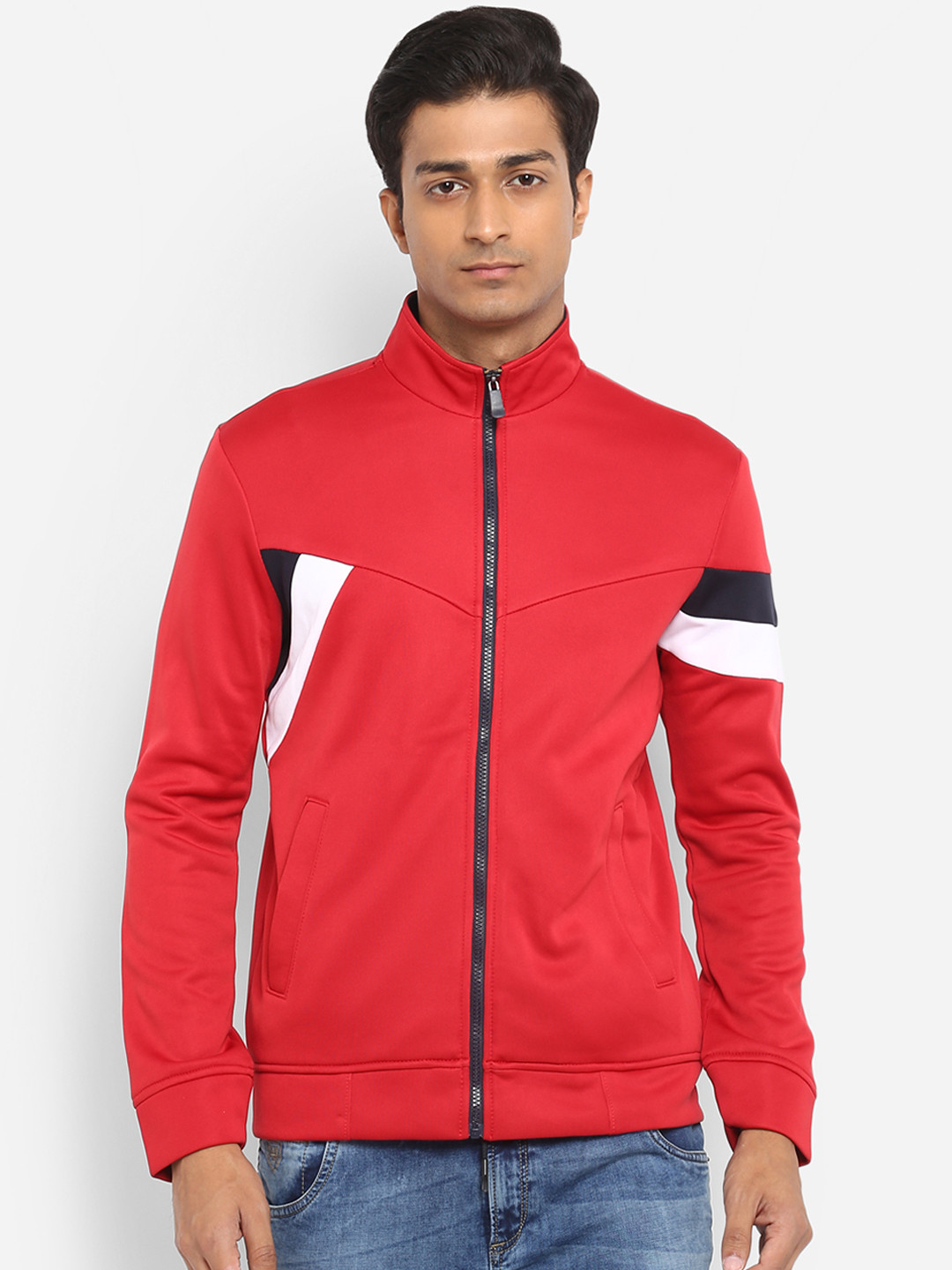 Mufti Men Red Striped Lightweight Jacket
Mufti Men Red Striped Lightweight Jacket