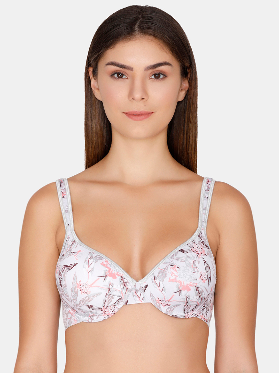Rosaline by Zivame White Printed Underwired Lightly Padded T-shirt Bra ZI103NFASHJDAST
Rosaline by Zivame White Printed Underwired Lightly Padded T-shirt Bra ZI103NFASHJDAST