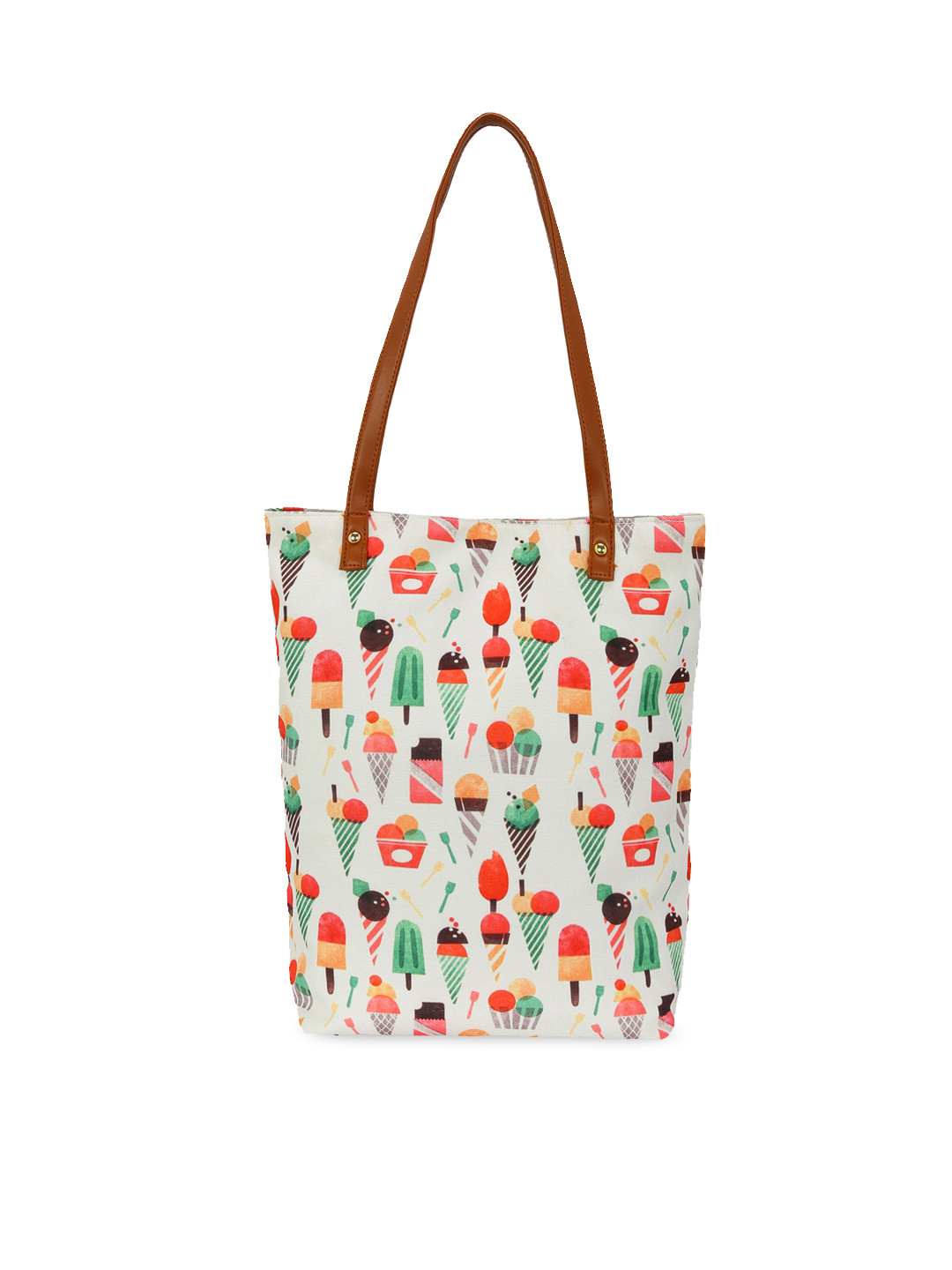 KLEIO White Printed Tote Bag
KLEIO White Printed Tote Bag