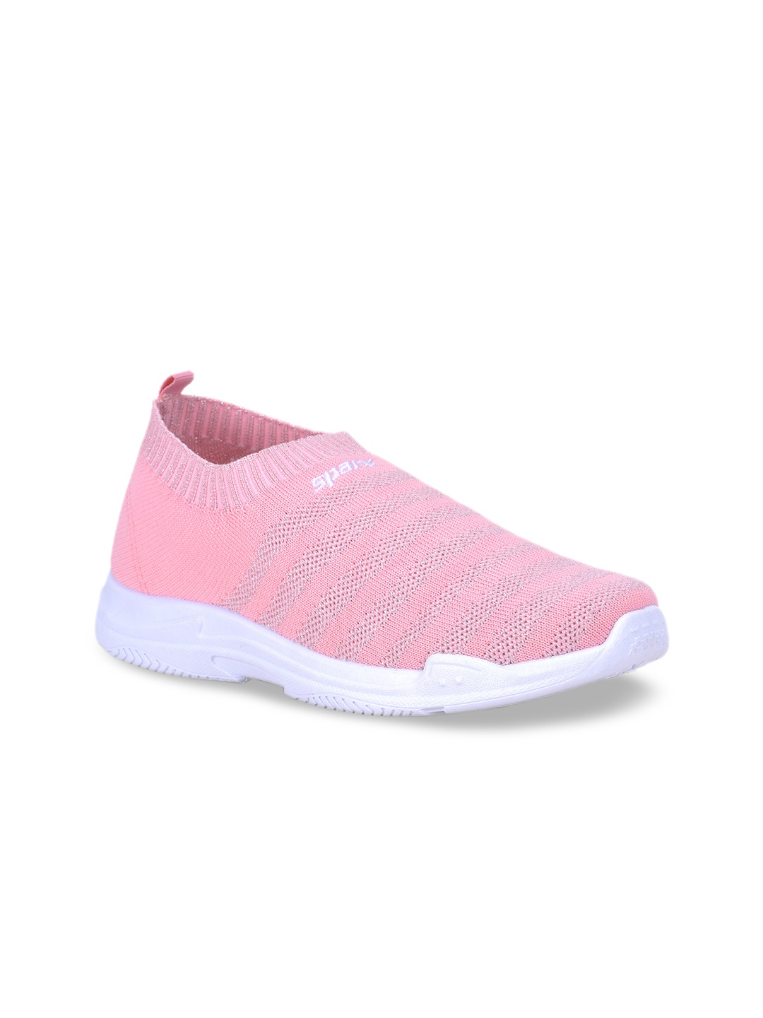 Sparx Women Pink Slip-On Sneakers