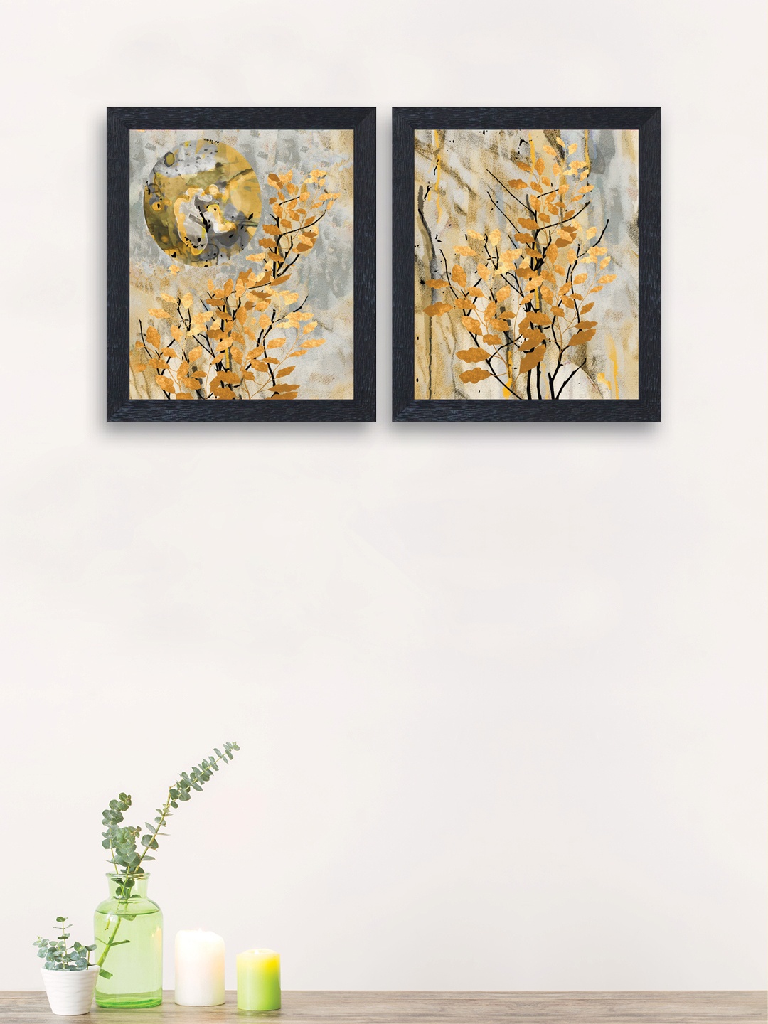 nest ART Set of 2 Multicoloured Synthetic Wood Abstract Hand-Painted Wall Arts, Multi
nest ART Set of 2 Multicoloured Synthetic Wood Abstract Hand-Painted Wall Arts, Multi