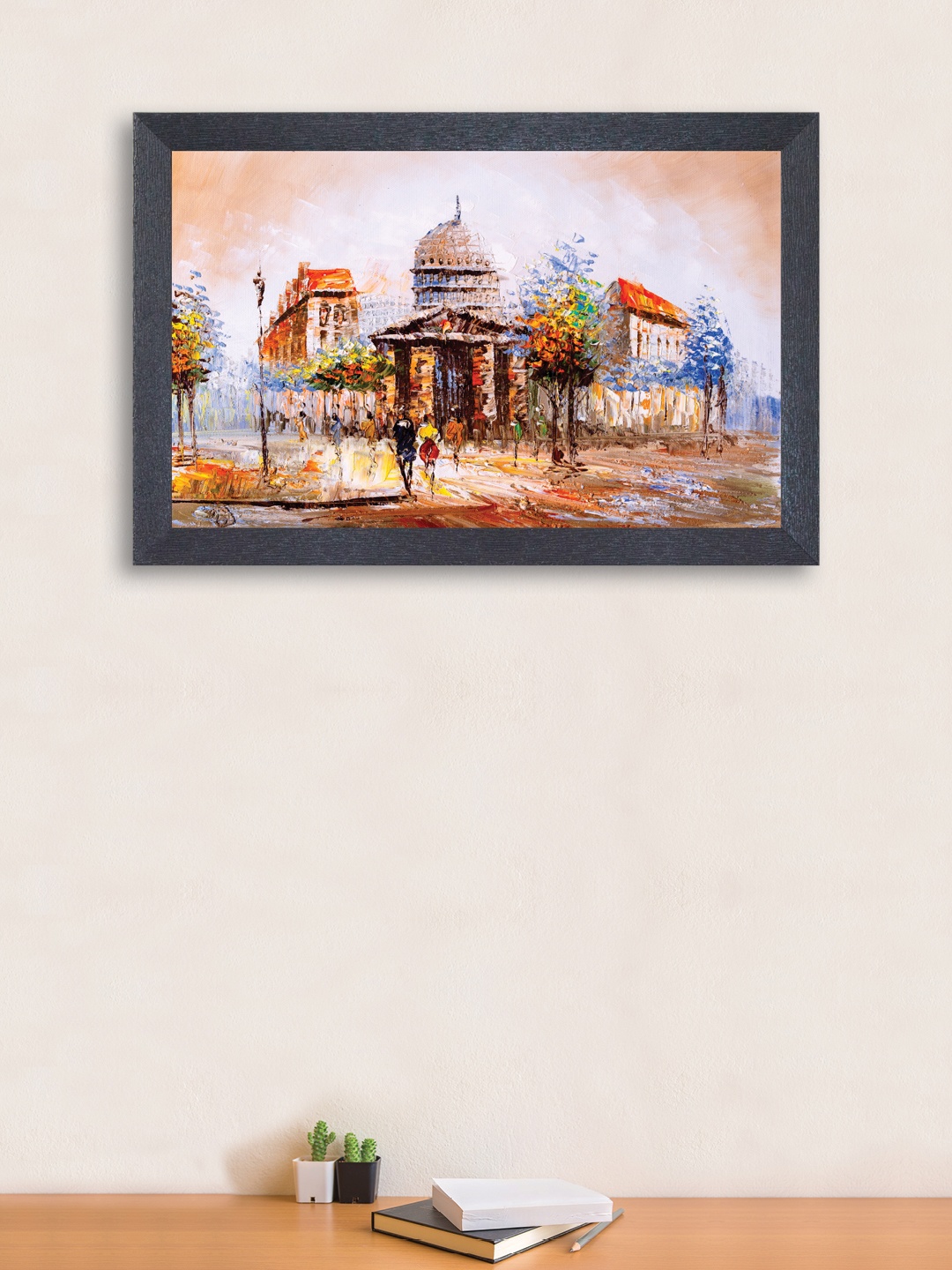 nest ART Orange Abstract Wall Art