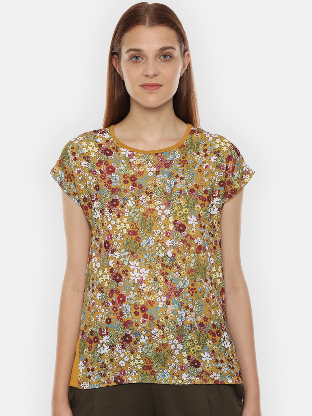 Van Heusen Woman Yellow Printed Top
Van Heusen Woman Yellow Printed Top