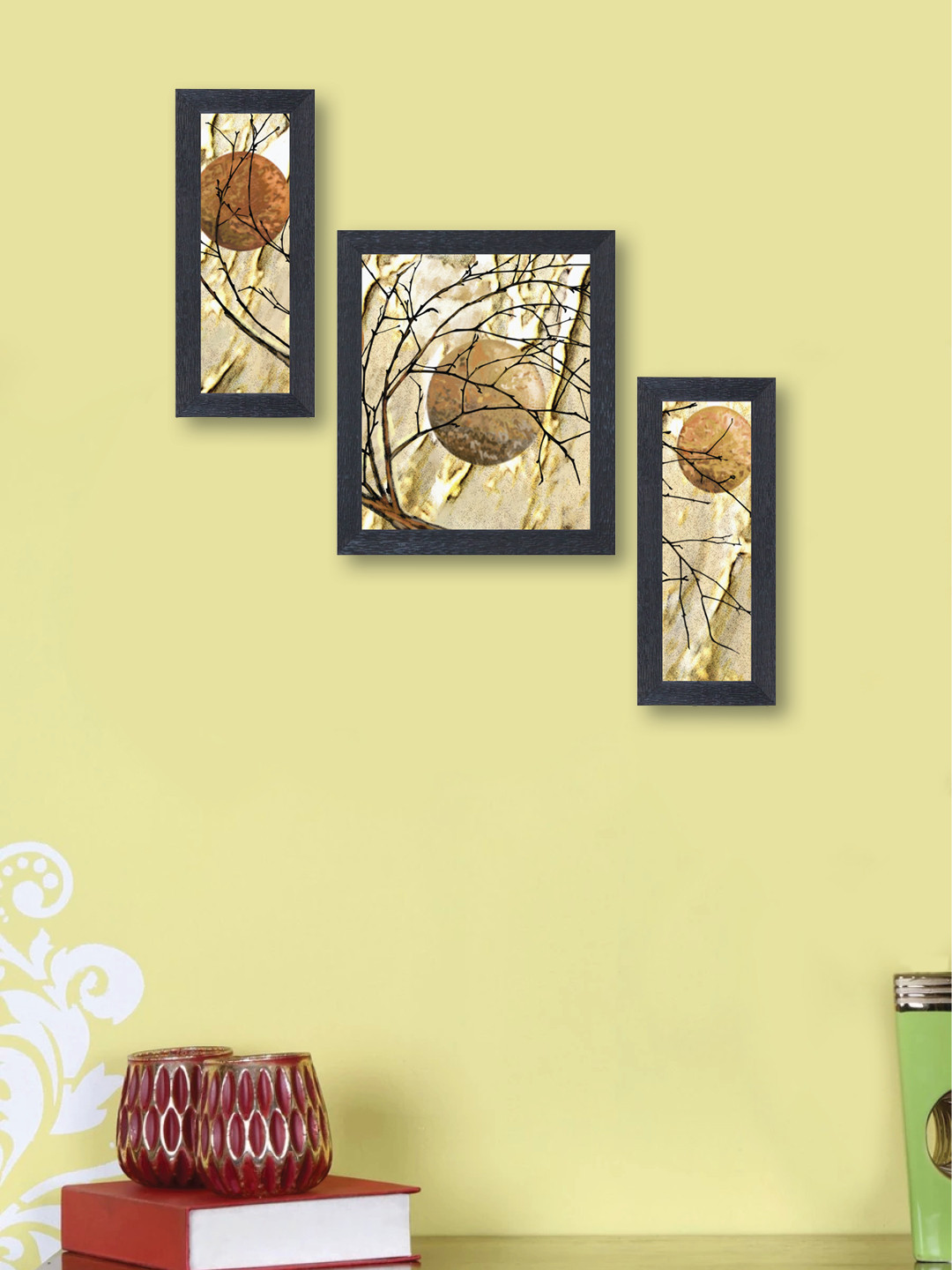 nest ART Set of 3 Synthetic Wood Wall Art, Brown
nest ART Set of 3 Synthetic Wood Wall Art, Brown