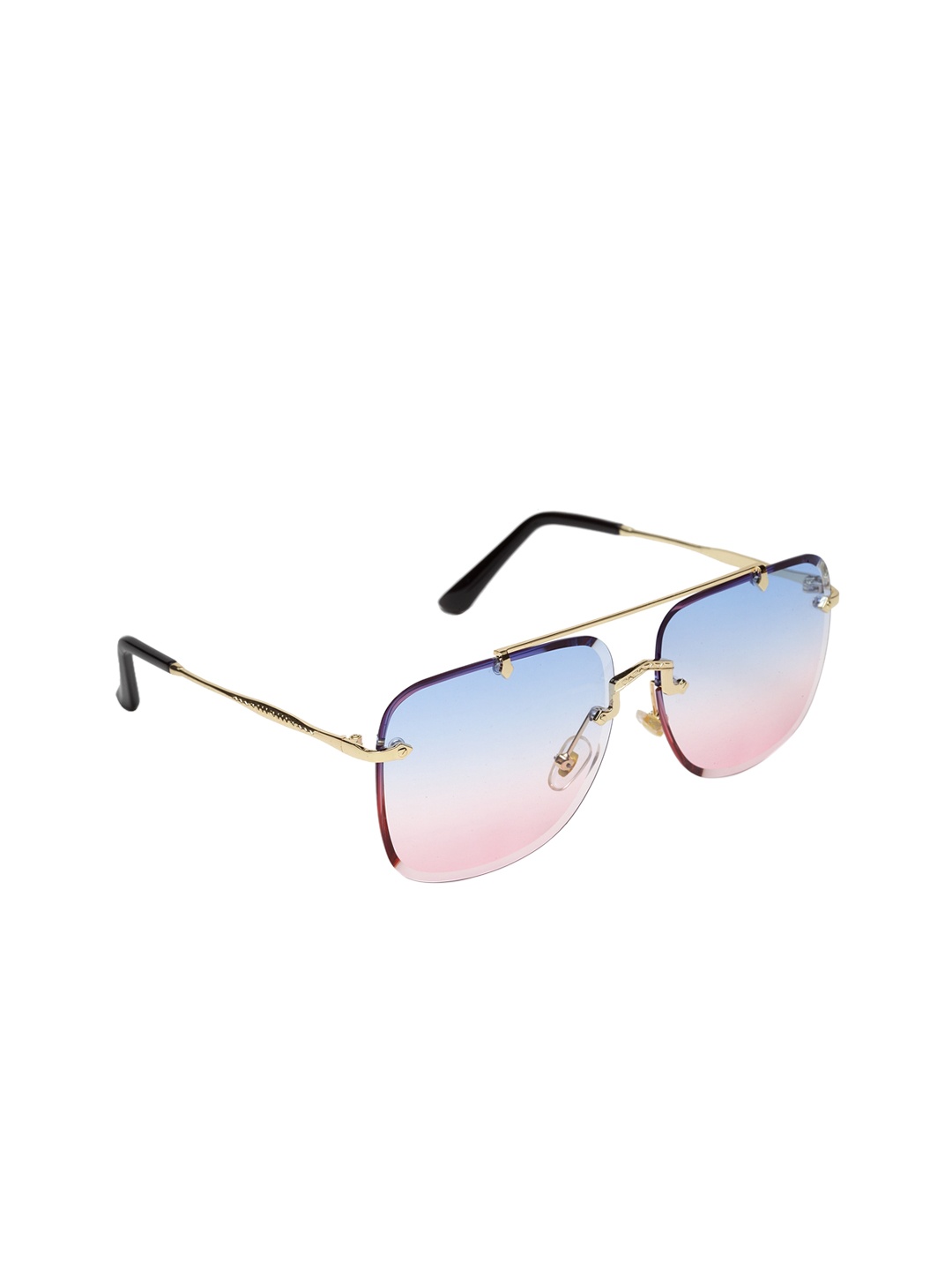 Get Glamr Women Square Sunglasses SG-LT-CH-200-32, Blue