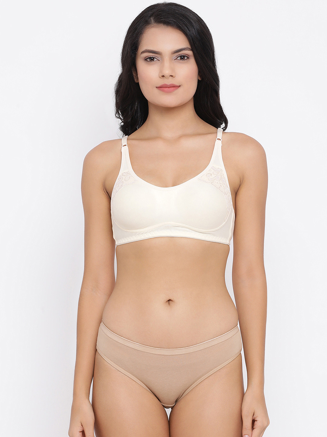 Clovia Women Beige & Nude-Coloured Solid Lingerie Set COMBBP98132B
Clovia Women Beige & Nude-Coloured Solid Lingerie Set COMBBP98132B