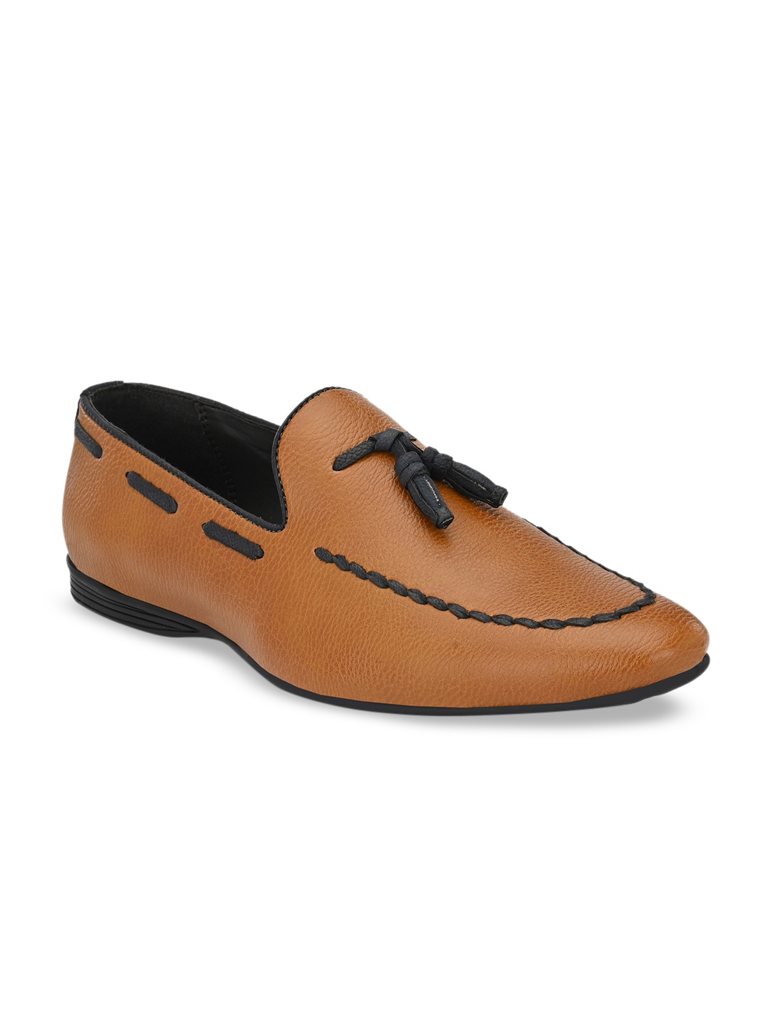 San Frissco Men Tan Brown Boat Shoes
