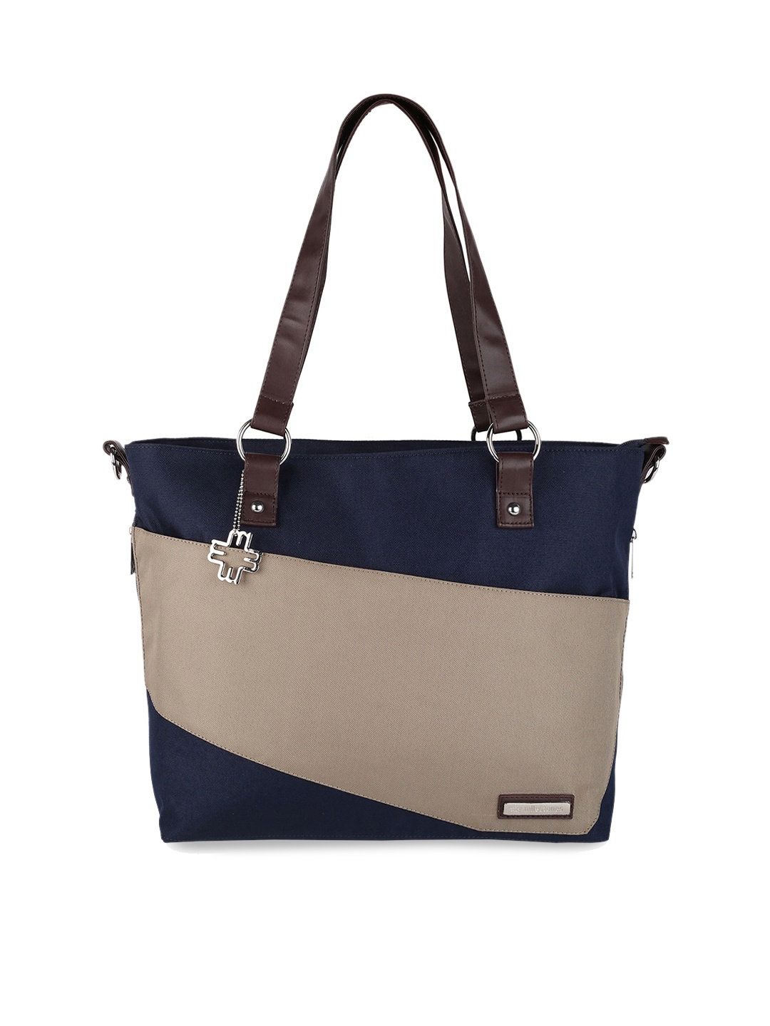 My Milestones Taupe & Navy Blue Colourblocked Diaper Bag with Changing Mat & Bottle Holder
My Milestones Taupe & Navy Blue Colourblocked Diaper Bag with Changing Mat & Bottle Holder
