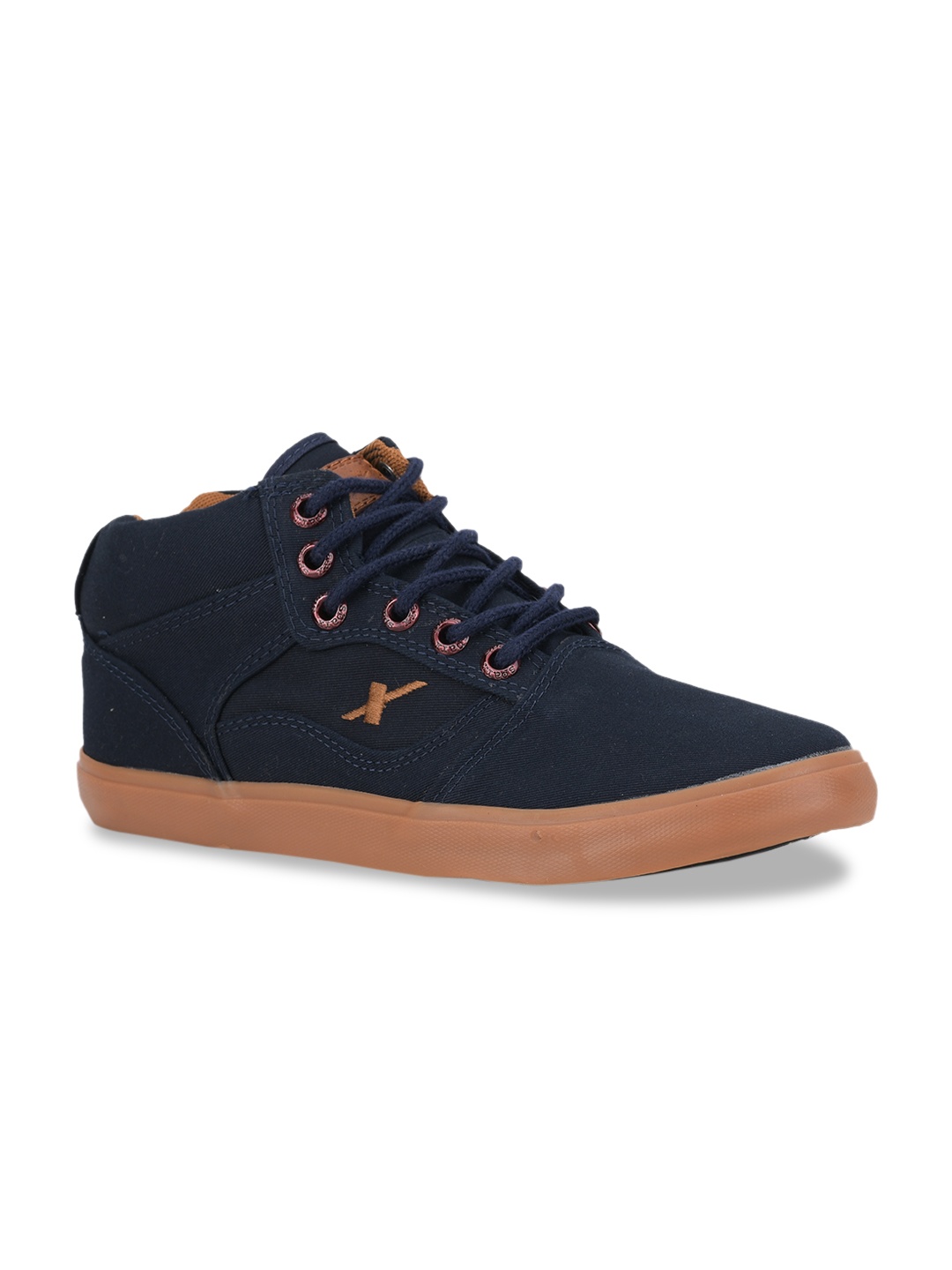 Sparx Men Navy Blue Flat Boots