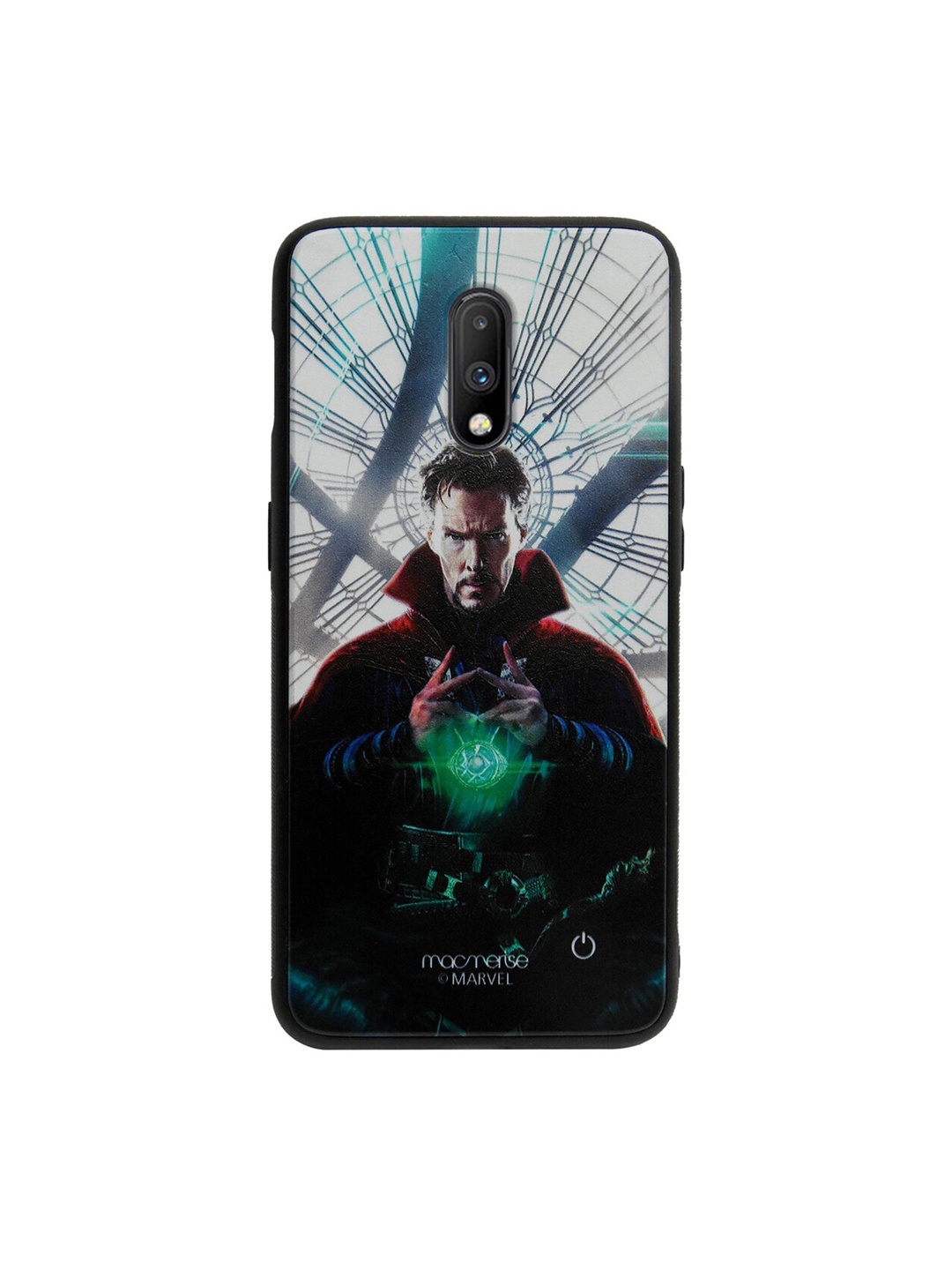 macmerise Black & Red Marvel Comics Eye of Agamotto Lumous Sustainable OnePlus 7 Back Case, White
macmerise Black & Red Marvel Comics Eye of Agamotto Lumous Sustainable OnePlus 7 Back Case, White