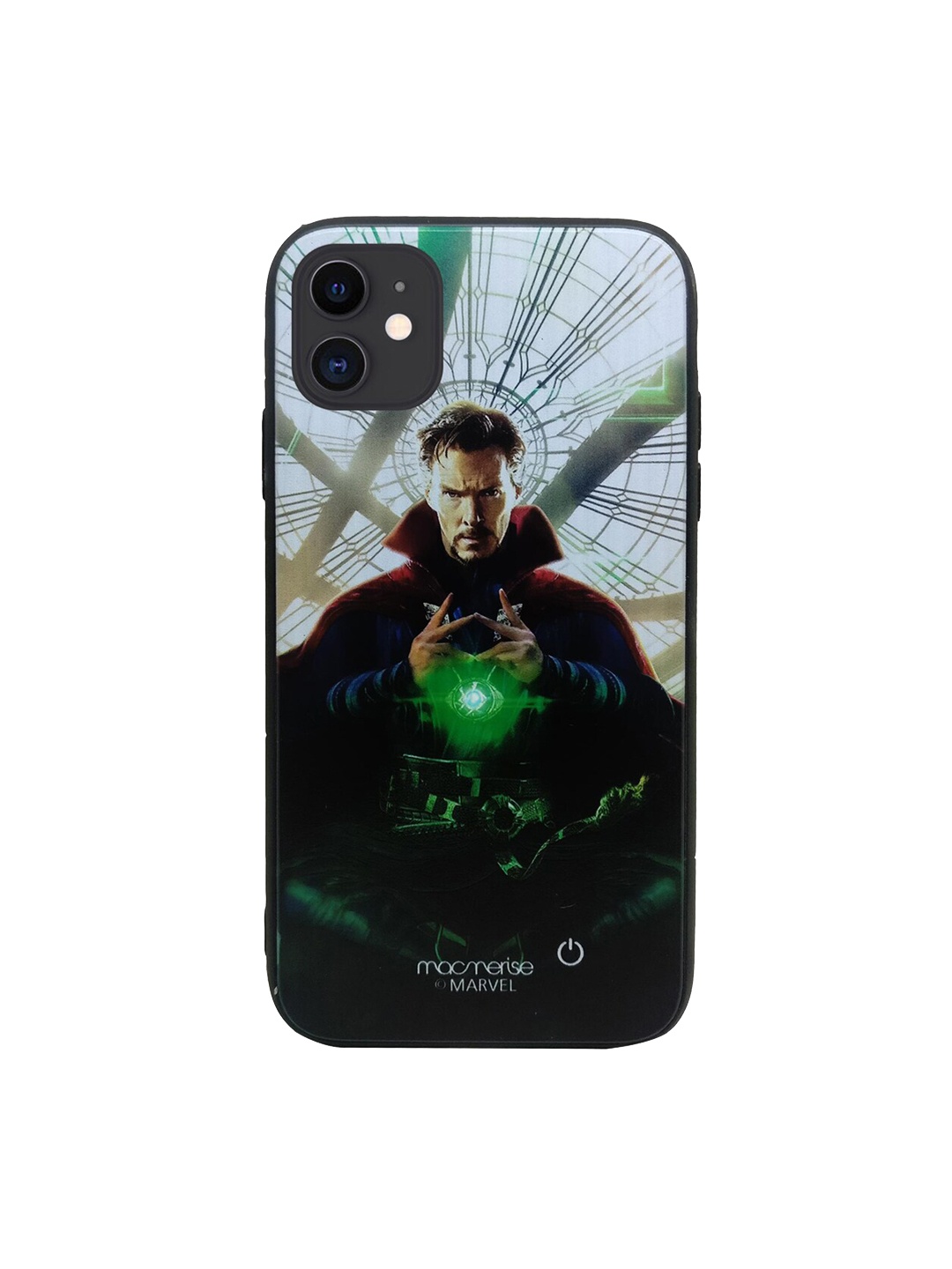 macmerise White & Black Marvel Comics Eye of Agamotto Lumous Sustainable IPhone 11 Back Case, Multi
macmerise White & Black Marvel Comics Eye of Agamotto Lumous Sustainable IPhone 11 Back Case, Multi