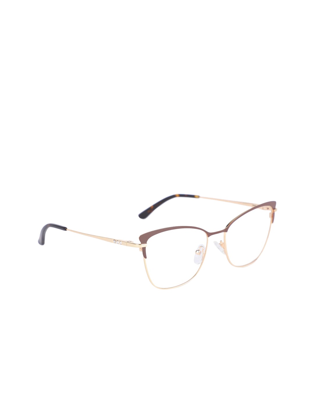 MARC LOUIS Women Brown & Gold-Toned Full Rim Cateye Frames MARC LOUIS 3801 C2 54 FR
MARC LOUIS Women Brown & Gold-Toned Full Rim Cateye Frames MARC LOUIS 3801 C2 54 FR