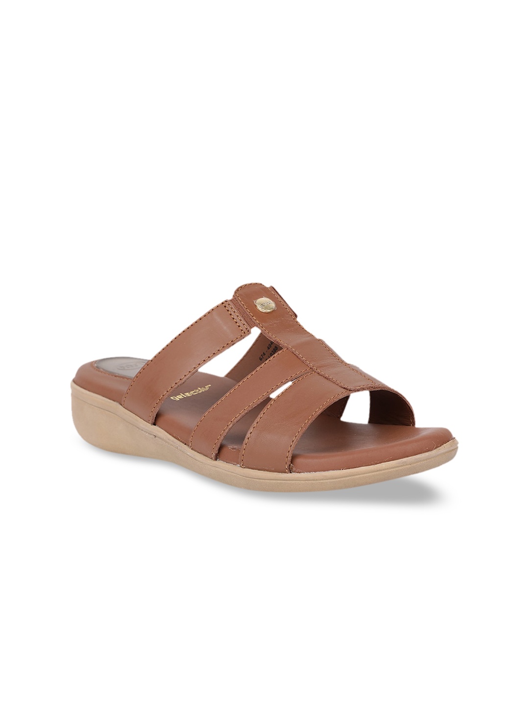 Scholl Women Brown Solid Heels