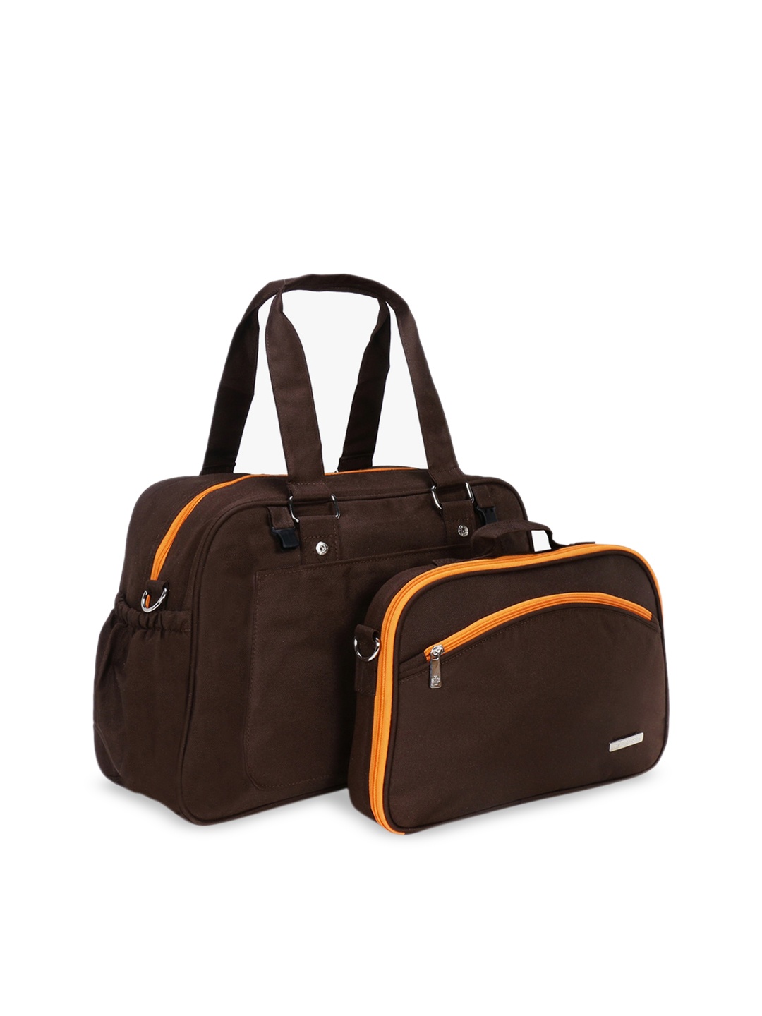 My Milestones Coffee Brown Duo Detach 2-in-1 Diaper Bag with changing Mat & Bottle Holder
My Milestones Coffee Brown Duo Detach 2-in-1 Diaper Bag with changing Mat & Bottle Holder