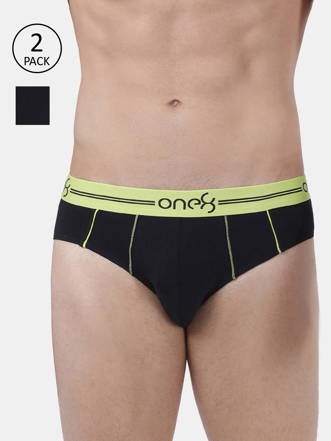 one8 by Virat Kohli Men Pack Of 2 Solid Basic Premium Cotton Stretch Briefs 202-PO2, Navy blue
one8 by Virat Kohli Men Pack Of 2 Solid Basic Premium Cotton Stretch Briefs 202-PO2, Navy blue