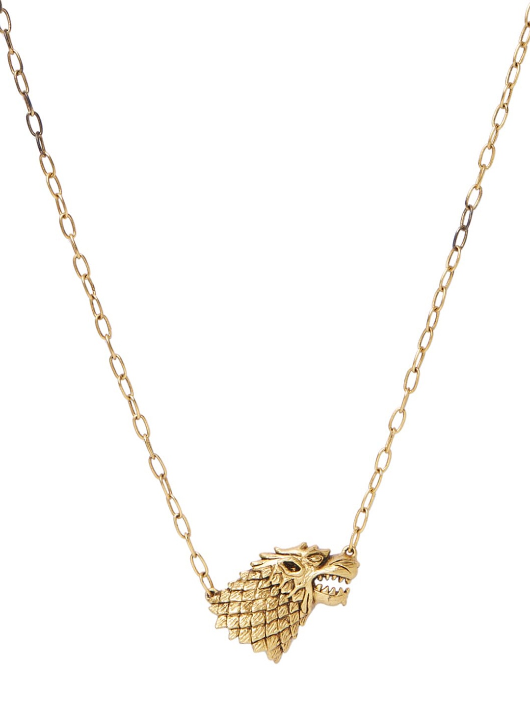 Masaba Gold-Plated The Rise of the Lone Wolf Chain