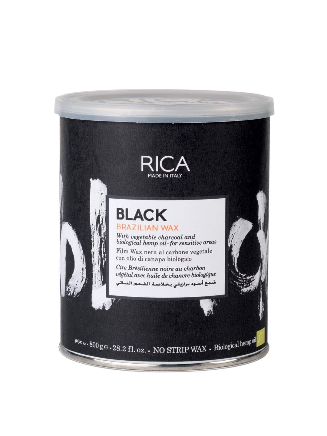 RICA Black Liposoluble Brazilian Wax 800 ml, Na