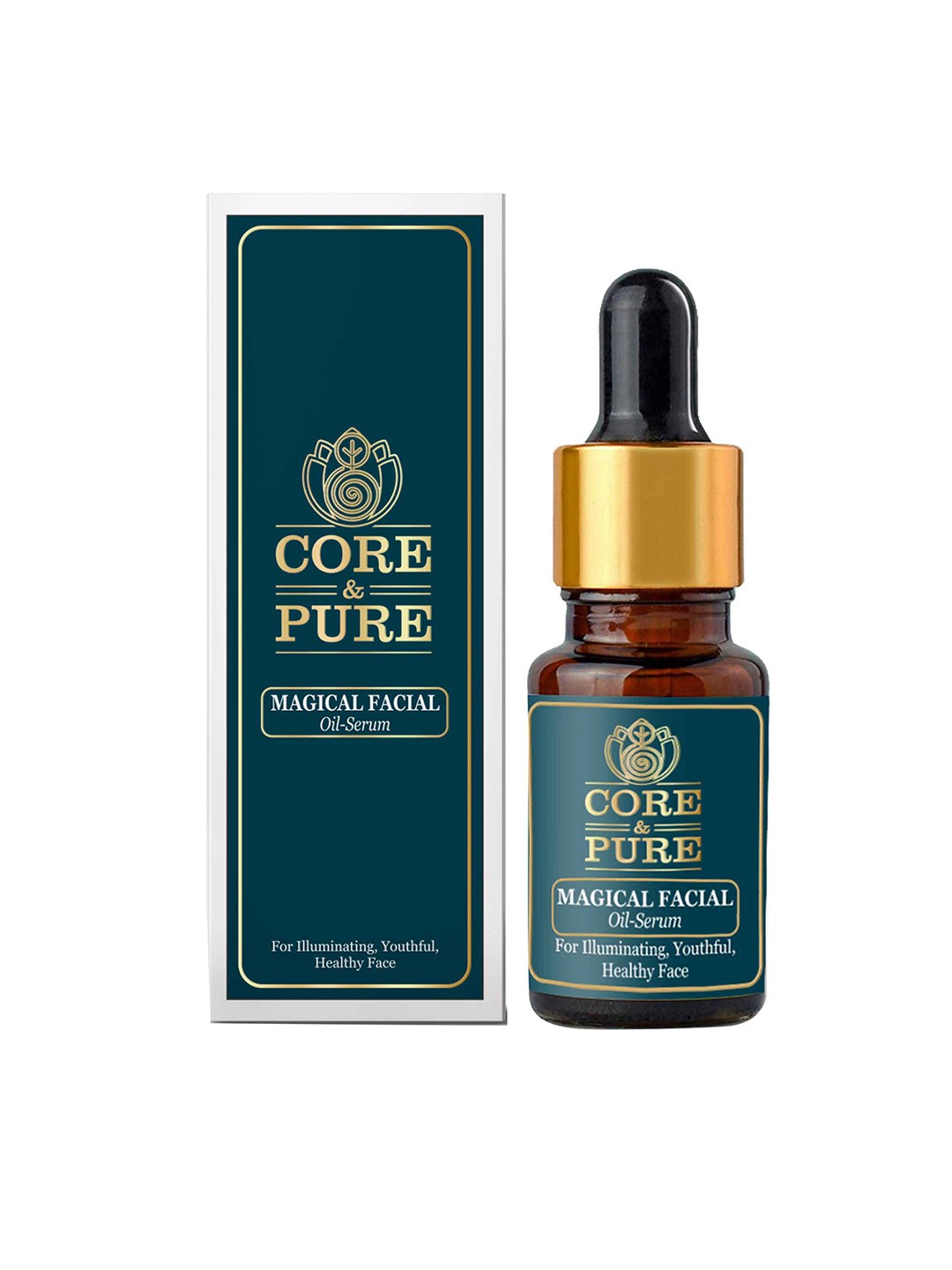CORE & PURE Magical Facial Oil Serum for Illuminating, Youthful and Healthy Face, Brown
CORE & PURE Magical Facial Oil Serum for Illuminating, Youthful and Healthy Face, Brown