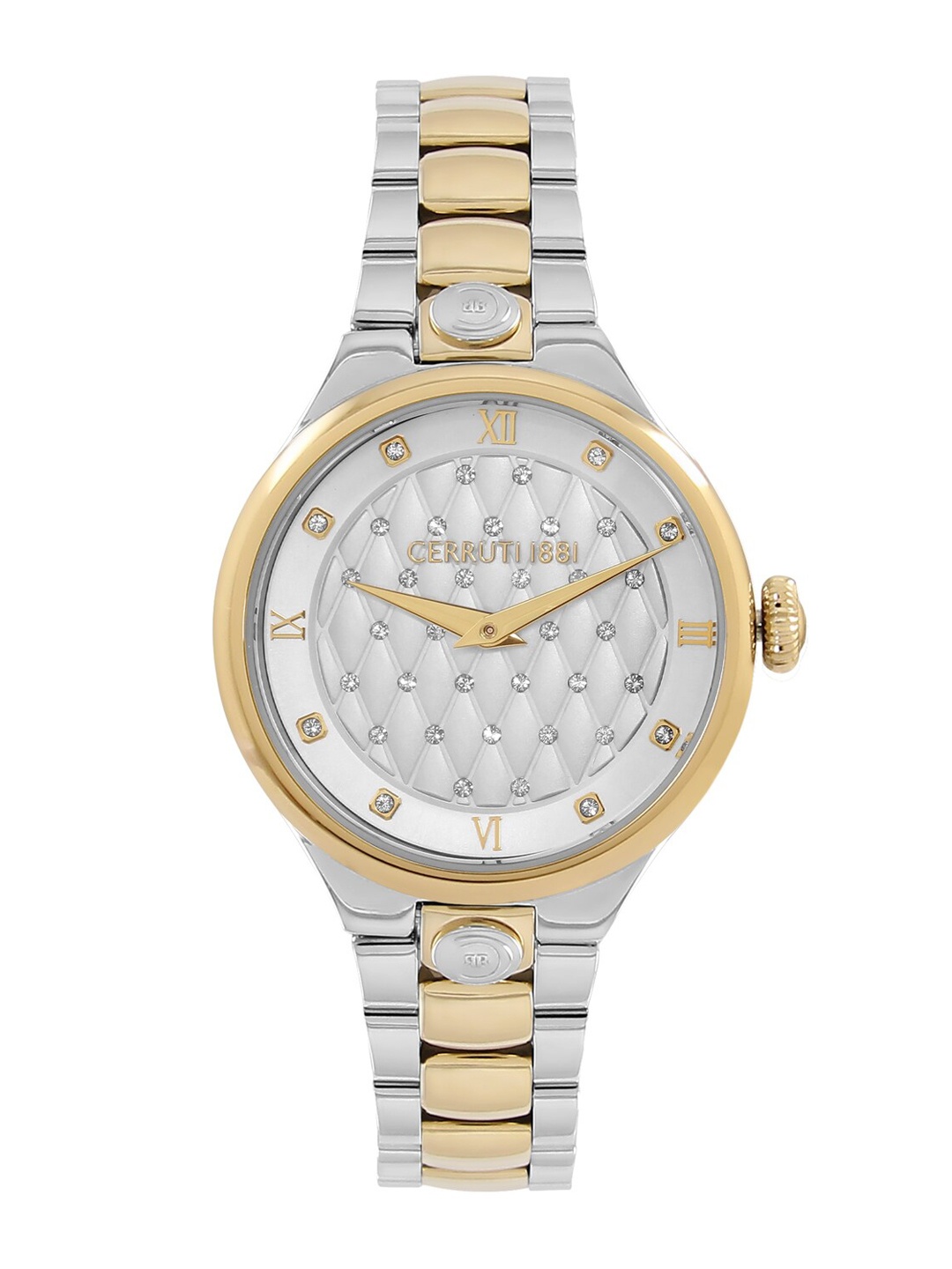Cerruti 1881 Women Silver-Toned Analogue Watch CRM28503