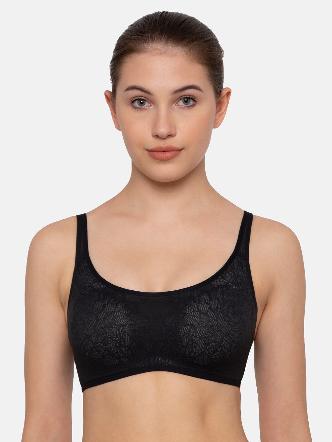 Triumph Padded Wireless Ultrasmart 4D Technology Fit Smart Bra, Black
Triumph Padded Wireless Ultrasmart 4D Technology Fit Smart Bra, Black