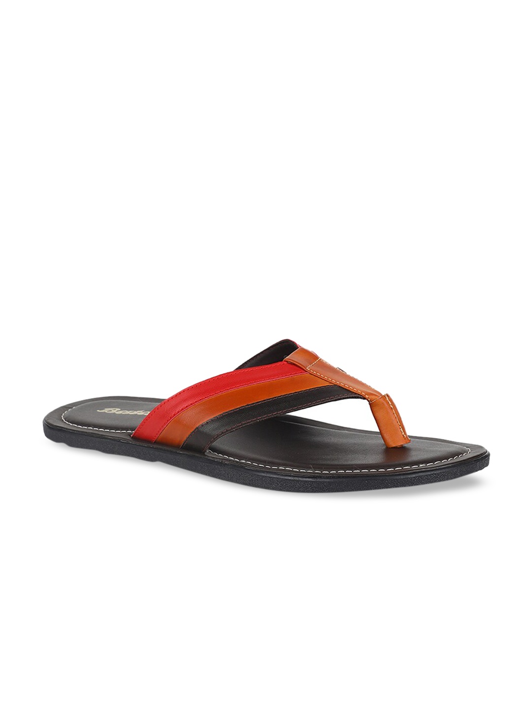 Bata Men Red Sandals