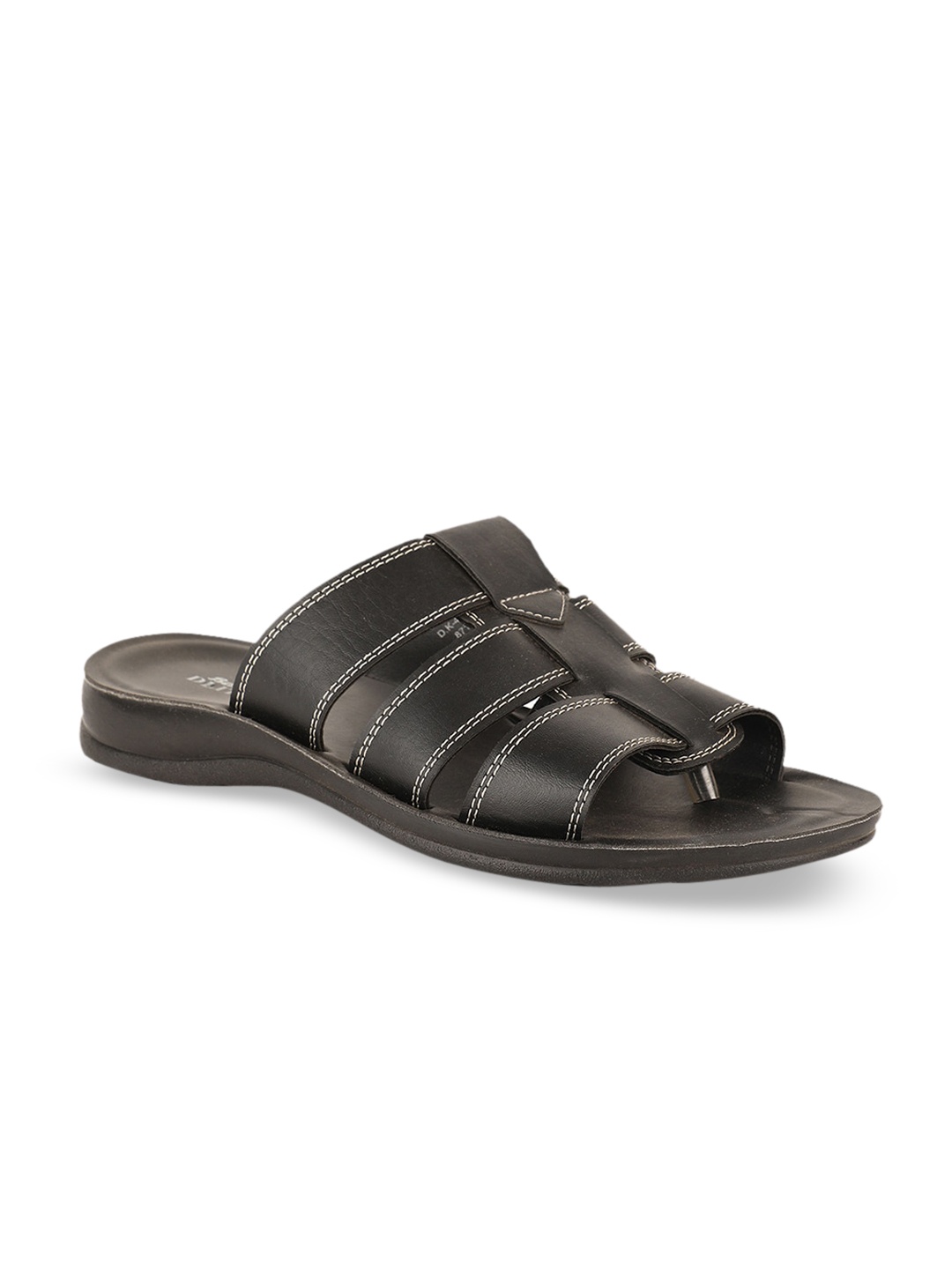 Bata Men Black Comfort Sandals