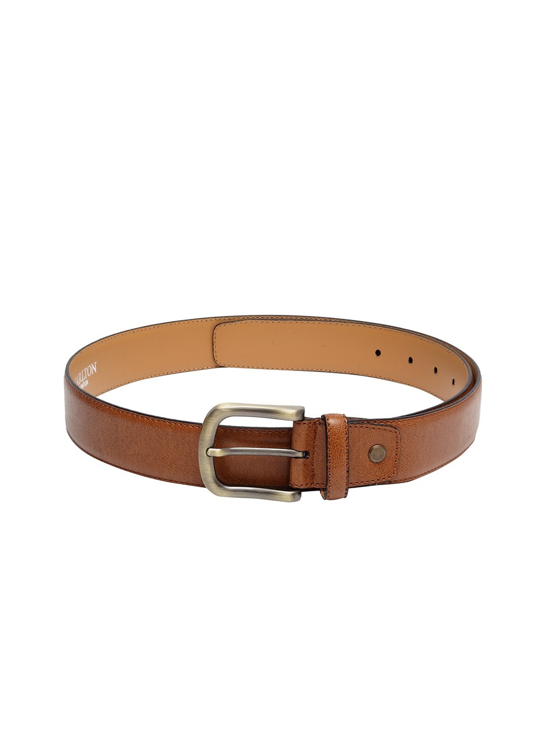 Carlton London Men Brown Solid Belt