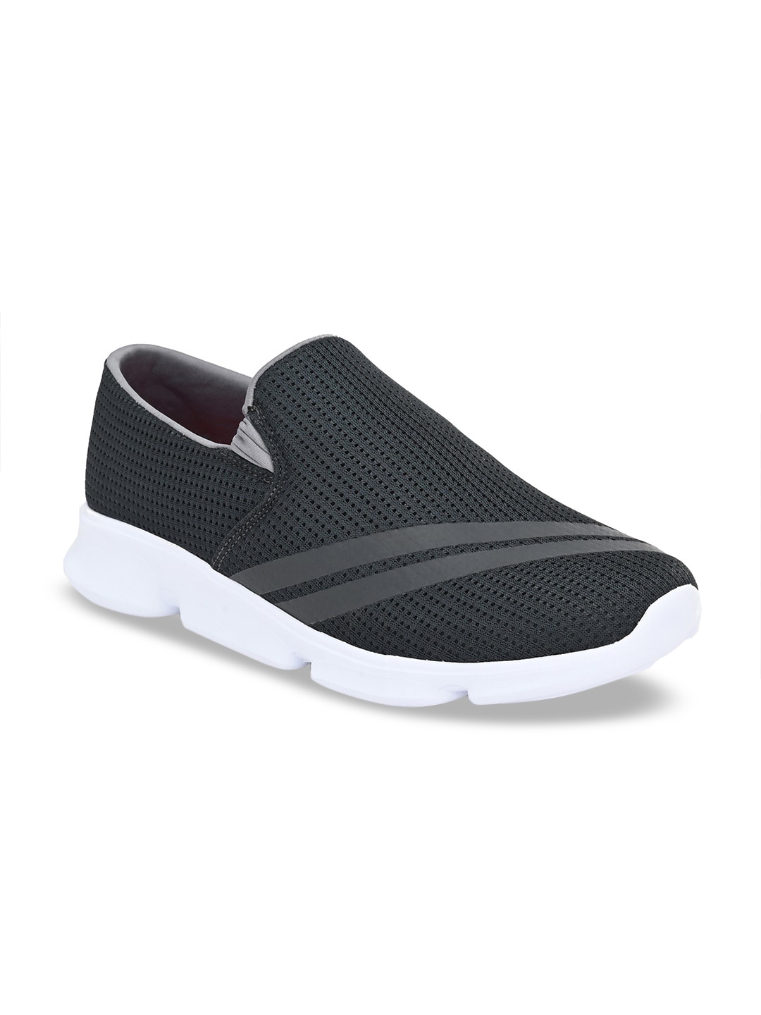 Yuuki Men Grey Mesh Walking Shoes