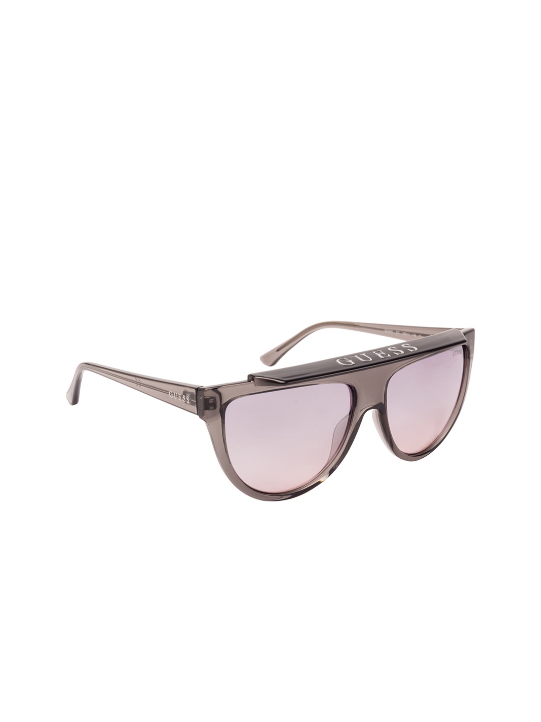 GUESS Women Cateye Sunglasses GU7663 58 20C, Grey