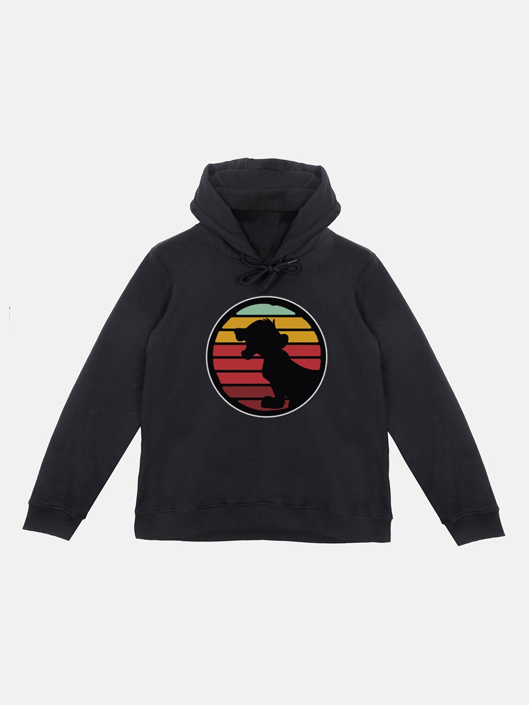Disney by Wear Your Mind Boys Black Printed Hooded Sweatshirt With Attached Face Covering
Disney by Wear Your Mind Boys Black Printed Hooded Sweatshirt With Attached Face Covering