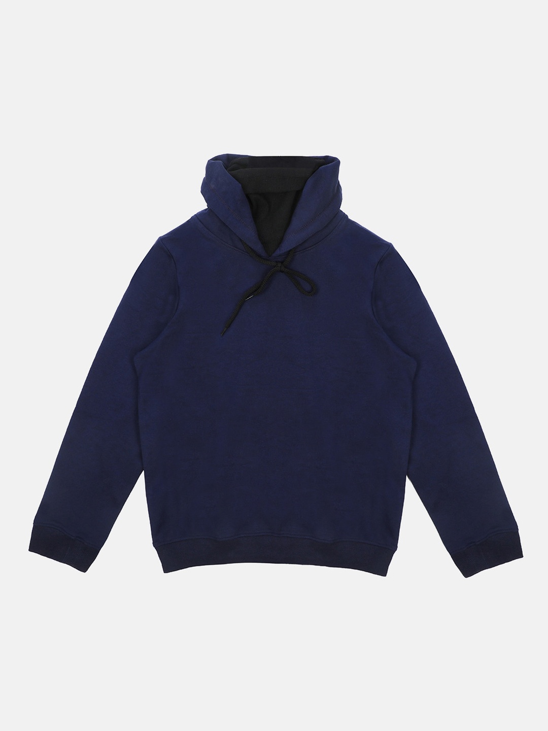 Wear Your Mind Boys Navy Blue Solid Hooded Sweatshirt With Attached Face Covering
Wear Your Mind Boys Navy Blue Solid Hooded Sweatshirt With Attached Face Covering