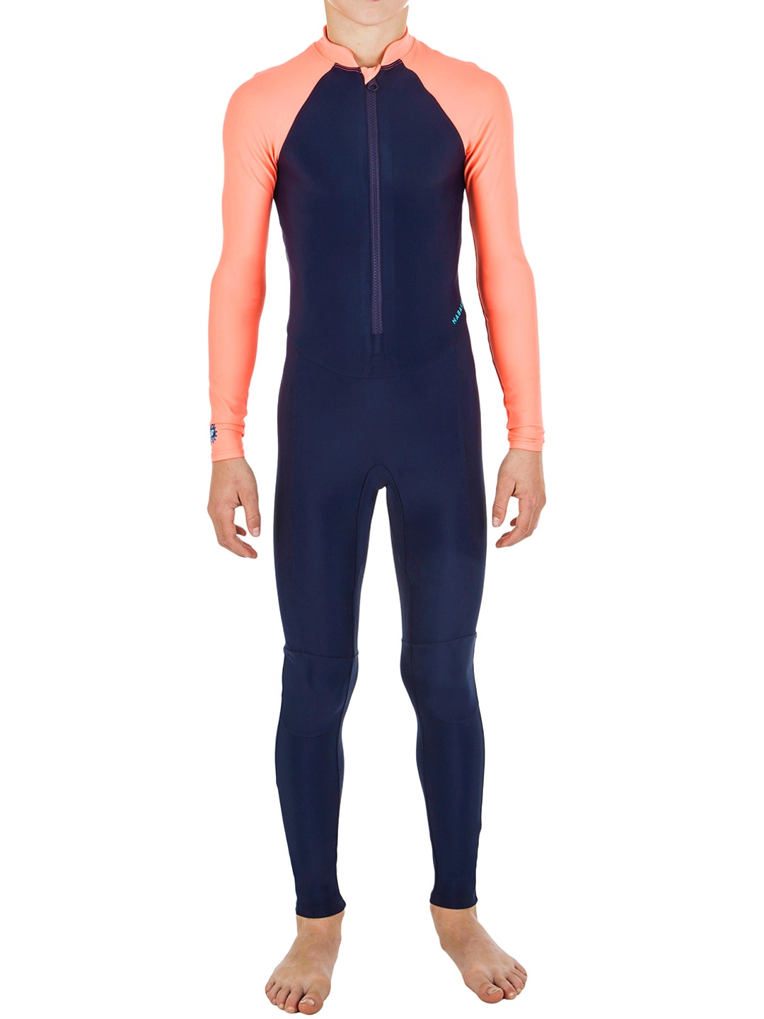 Nabaiji By Decathlon Kids Navy Blue Solid Raglan Sleeves UV Protected Full Covered Swim Set
Nabaiji By Decathlon Kids Navy Blue Solid Raglan Sleeves UV Protected Full Covered Swim Set
