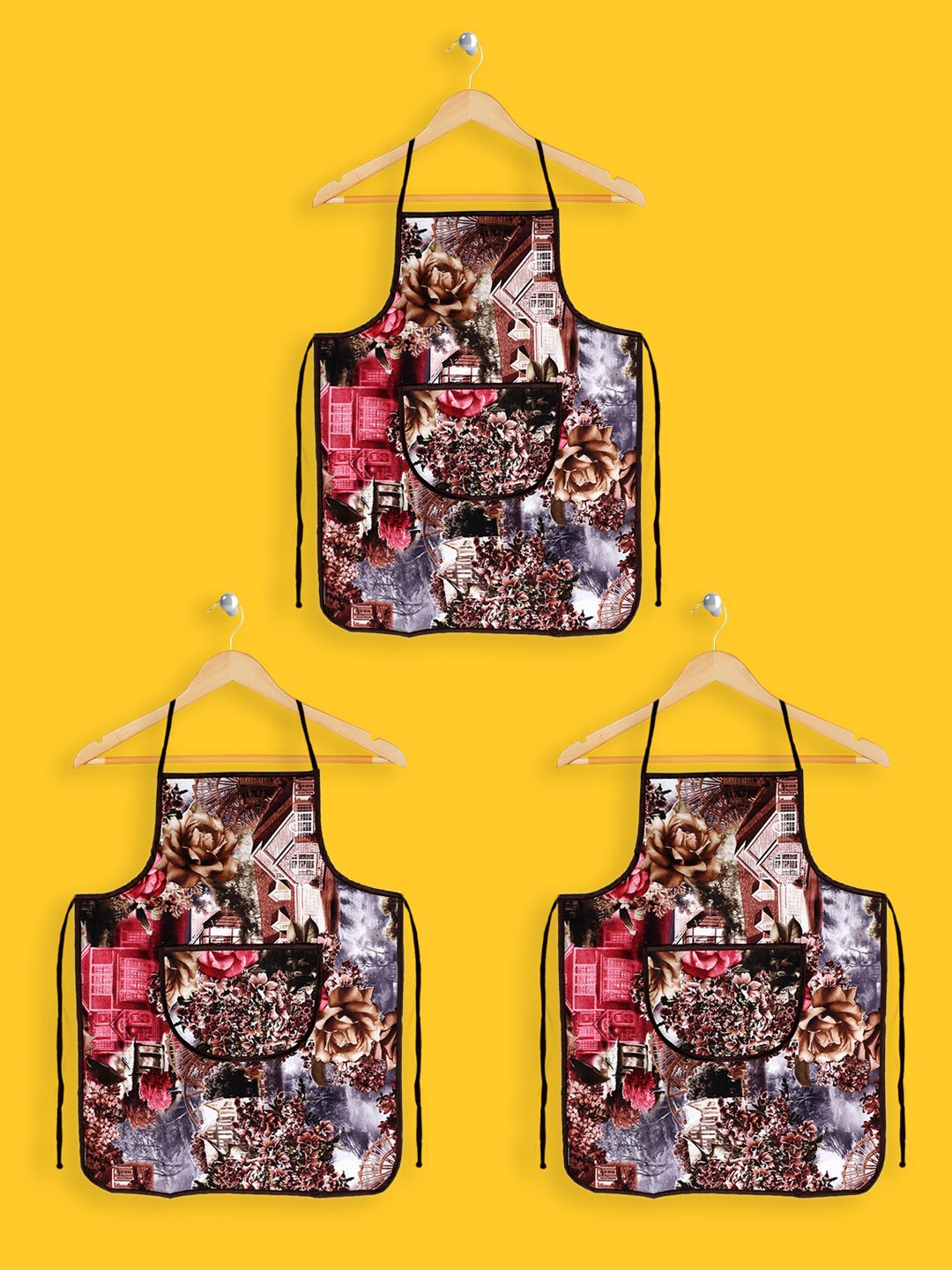 Kuber Industries Unisex Pack Of 3 Brown & Purple Abstract Printed Waterproof Kitchen Aprons
Kuber Industries Unisex Pack Of 3 Brown & Purple Abstract Printed Waterproof Kitchen Aprons
