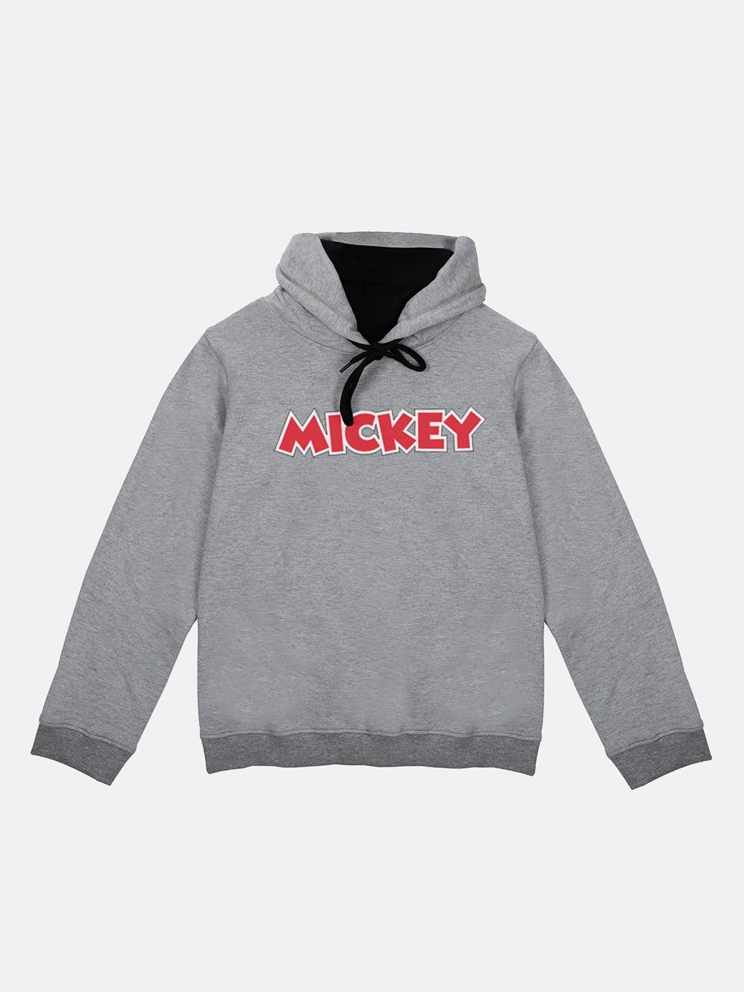 Disney by Wear Your Mind Boys Grey Mickey Printed Hooded Sweatshirt With Attached Face Cover, Grey melange
Disney by Wear Your Mind Boys Grey Mickey Printed Hooded Sweatshirt With Attached Face Cover, Grey melange