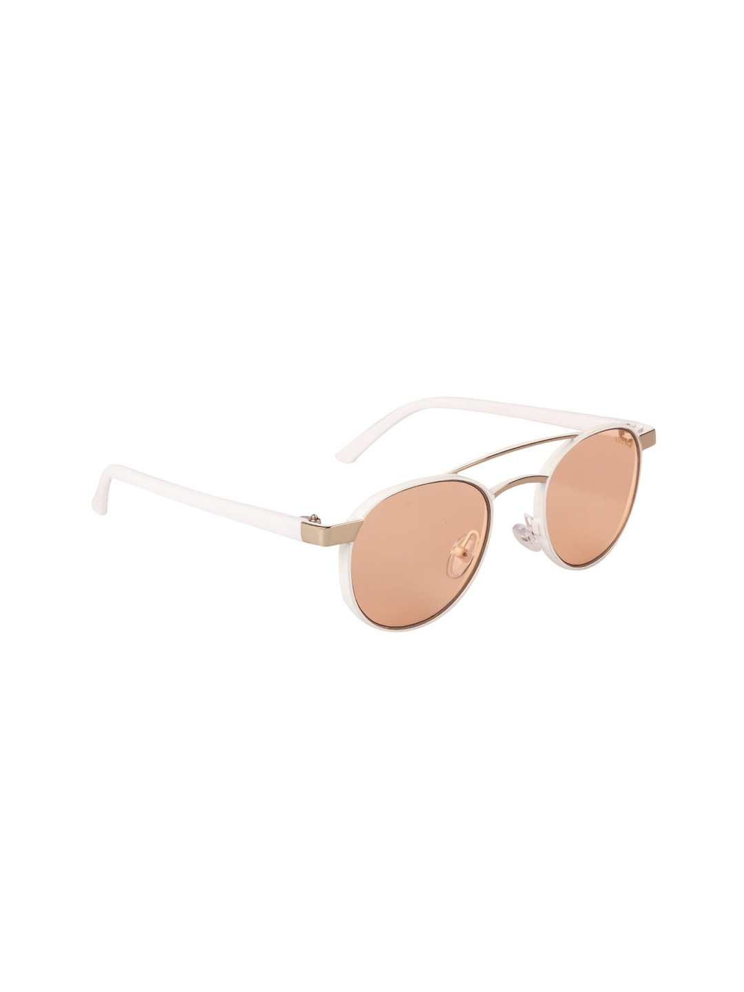 Voyage Unisex UV Protected Lens Round Sunglasses B80496MG3500, Brown