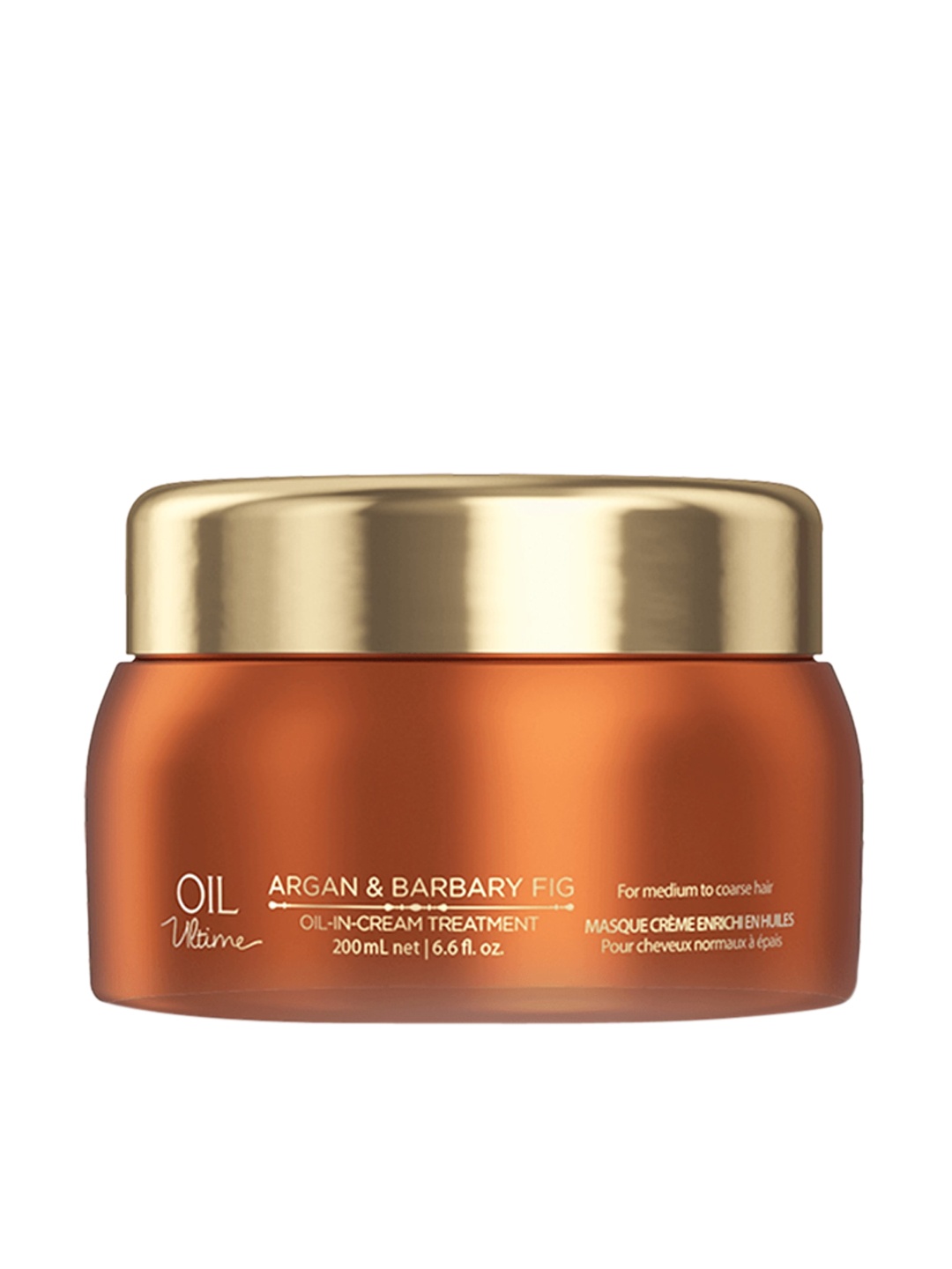 Schwarzkopf PROFESSIONAL Oil Ultime Oil-in-Cream Argan and Barbary Fig Oil 200ml, Gold
Schwarzkopf PROFESSIONAL Oil Ultime Oil-in-Cream Argan and Barbary Fig Oil 200ml, Gold