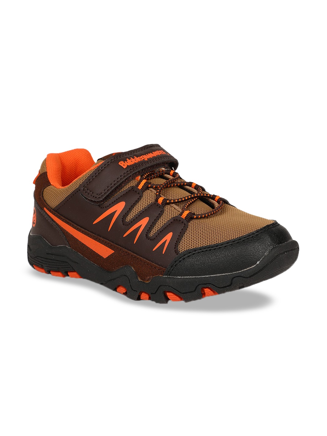 Bubblegummers Boys Ortholite Sneakers, Brown