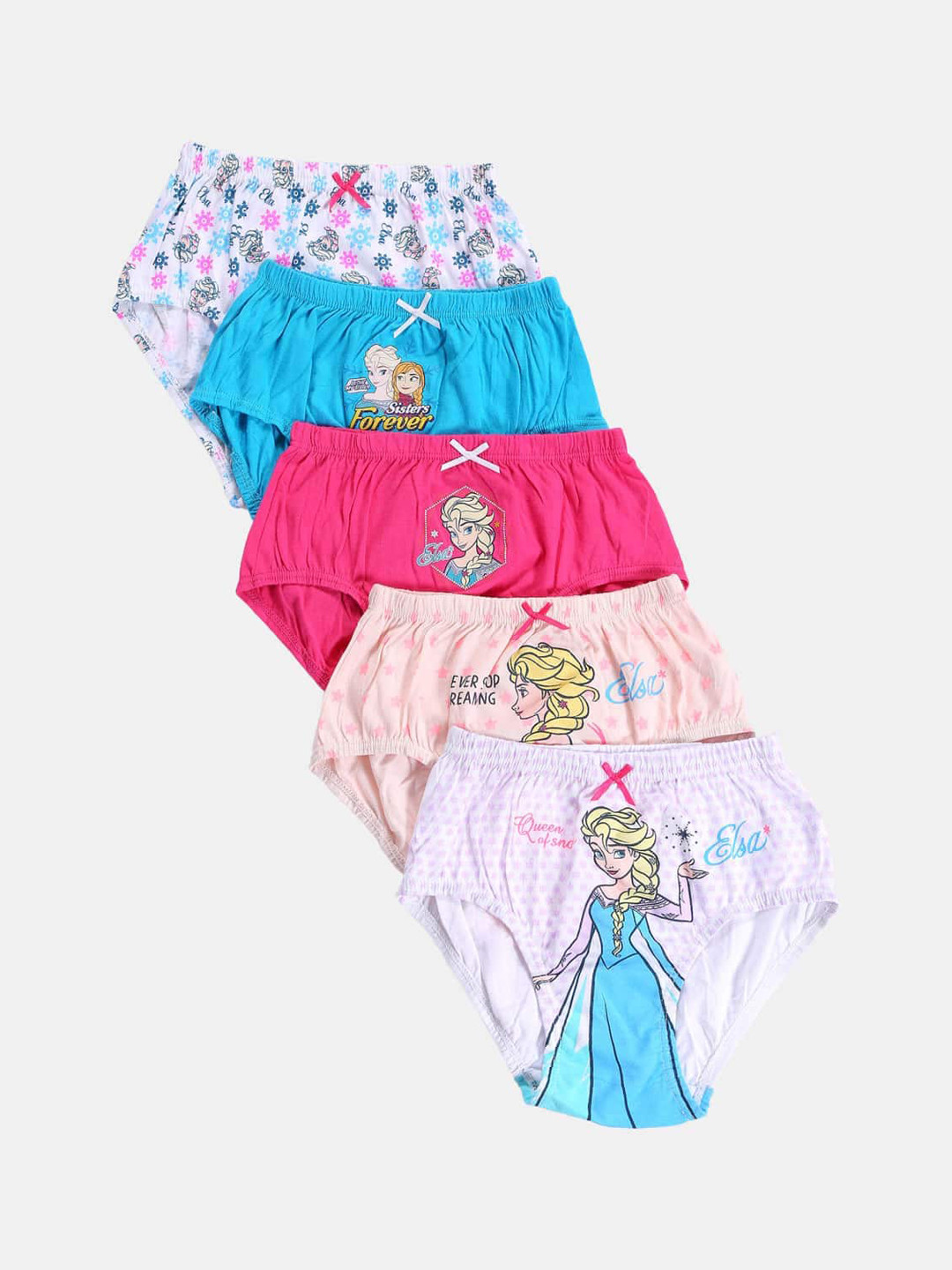 Bodycare Kids Girls Pack Of 5 Assorted Frozen Printed Basic Briefs KIA9102-PK001
Bodycare Kids Girls Pack Of 5 Assorted Frozen Printed Basic Briefs KIA9102-PK001