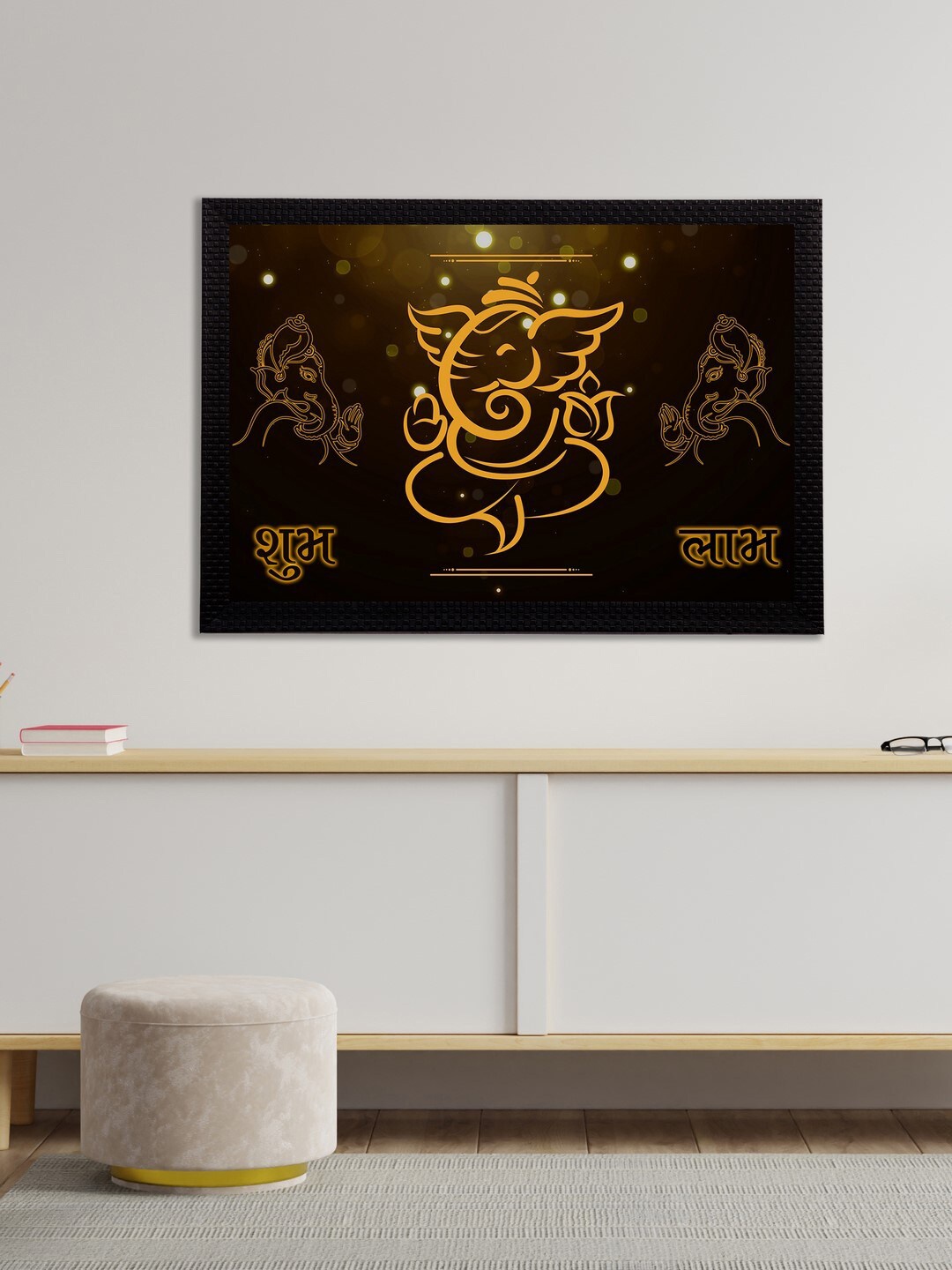 eCraftIndia Brown & Orange Lord Ganesha Satin Matt Texture Framed UV Wall Art Painting
eCraftIndia Brown & Orange Lord Ganesha Satin Matt Texture Framed UV Wall Art Painting