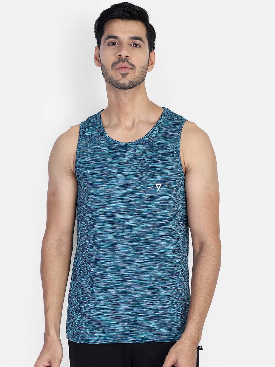 PROTEENS Men Green Solid Round Neck T-shirt
