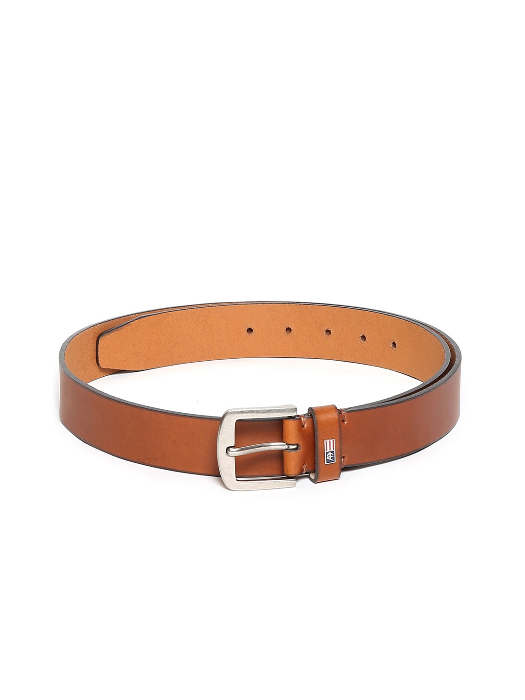 Arrow Men Brown Solid Leather Belt